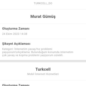 Turkcell İnternet Bağlantı Problemi