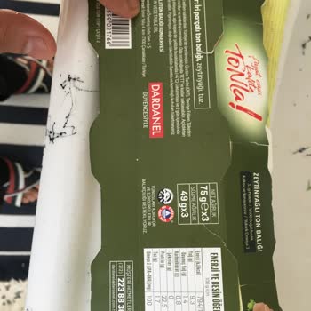Dardanel Bozulmuş Konserve Gıda.