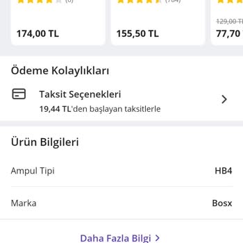 Lada Yanlış Ampul Gönderim