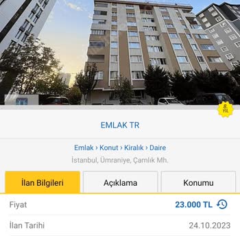Sahibinden.comda Fahiş Fiyatlı İlan