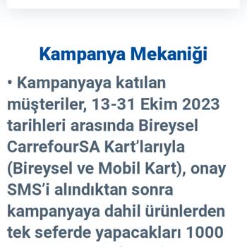 Carrefour SA Kampanya Yanıltıcı Bilgi