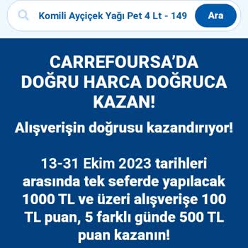 Carrefour SA Kampanya Yanıltıcı Bilgi
