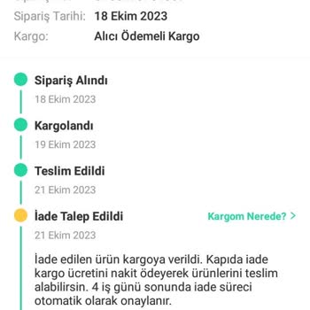Dolap İadesi Hasarlı Geldi Ve Muhatap Yok