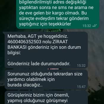 AGT Kurye Şikayeti - Kartımı 3 Aydır Getiremediniz!