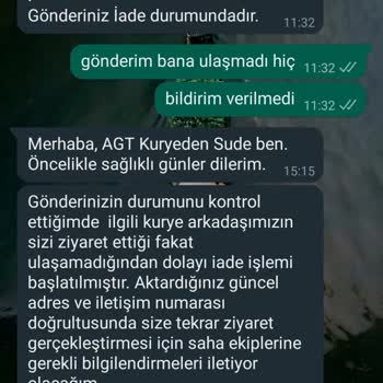 AGT Kurye Şikayeti - Kartımı 3 Aydır Getiremediniz!