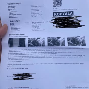 Xiaomi Ouno Servisten Şikayetçiyim