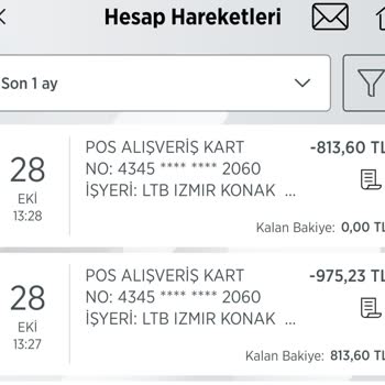 LTB Den Alışveriş Yaptım Mağdur Oldum