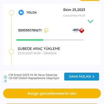 Aras Kargo Aras İstanbul İzmir Kargosunu 5 Günde Teslim Edemiyor