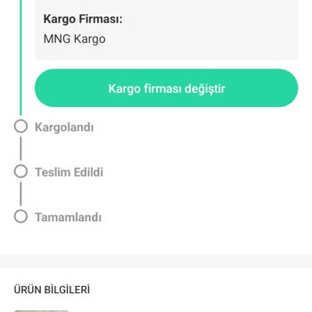 MNG Kargo Gönderdiğim Şal Ve Cüzdan Kargom Kayıp