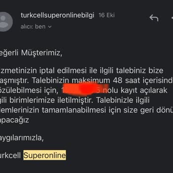 Superonline Cayma Bedelini Zorla Ödetmeye Çalışıyorlar
