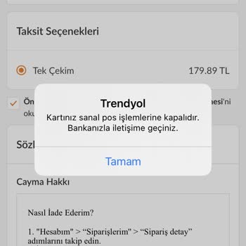 Paycell Kartı Kullanamıyorum Olumlu Veya Olumsuz Dönüş Yok