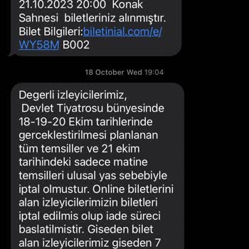 Biletinial Para İadem Hala Gelmedi