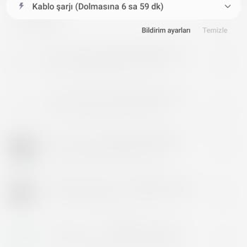 Samsung Galaxy A21S Telefonumun Şarj Süresi Sorunu