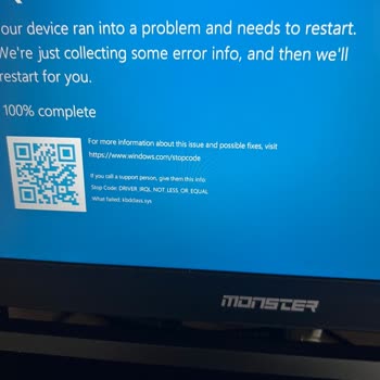 Monster Notebook Abra A5 V17.2 Mavi Ekran Hatası