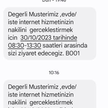Türk Telekom İnternet Naklinin 1 Haftadır Gerçekleşmemesi