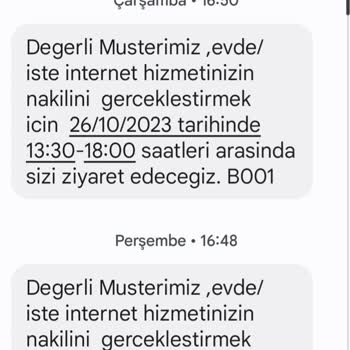 Türk Telekom İnternet Naklinin 1 Haftadır Gerçekleşmemesi