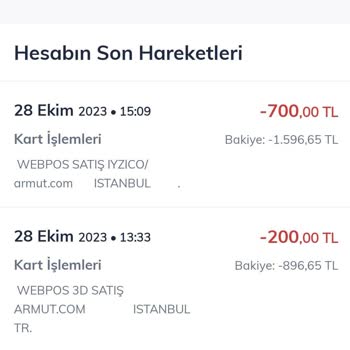 Armut Kartımdan 700 TL Para Çekildi