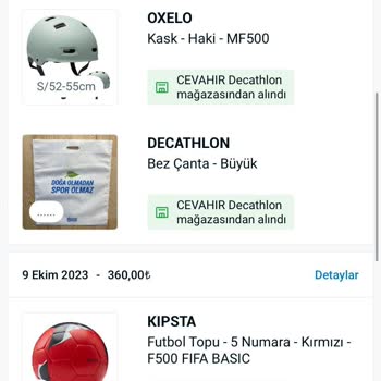 Decathlon FİFA Onaylı Futbol Topu Defosu