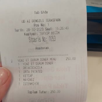 Usta Dönerci Et Dürüm Çok Kötüydü