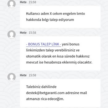 Betgaranti Para Çekme Sorunu (acil
