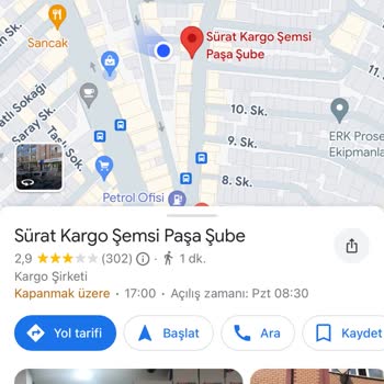 Şemsipaşa Sürat Kargo Çalışanlarının Ters Üslubu