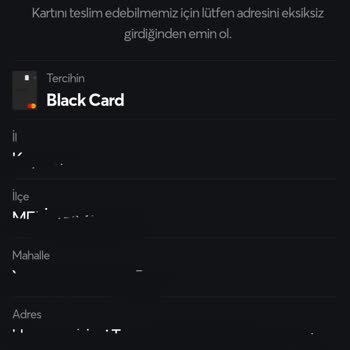 Papara Card Tanımlı Ama Sözleşmeli Hesap Değil