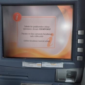 VakıfBank ATM'den Çekilemeyen Para