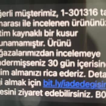 Skechers Ürününün Arkasında Değil Müşteri Memnuniyeti Umurumda Değil!