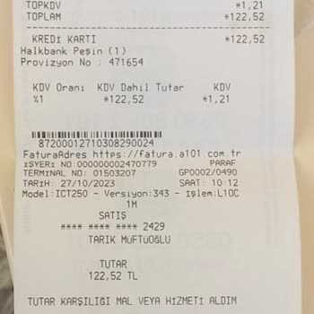 A101 Hadi Nakit Para İade Yap. Madı