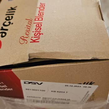 Arçelik Özensiz Kargo, Kusurlu Paket