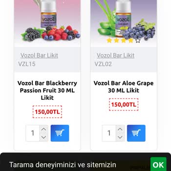 Vozol Orijinallik Şüphesi Ürün Taklidi