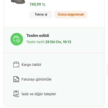 Hepsiburada 2. Sefer Yanlış Ürün