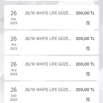 White Life Güzellik Merkezi White Life 2 Defa Paramı Çekti