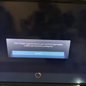 Tod TV Smart TV De Açılmıyor