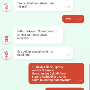 Tıkla Gelsin Ödemesi Alınıp Reddedilen Siparişler, Destek Asla Verilmiyor