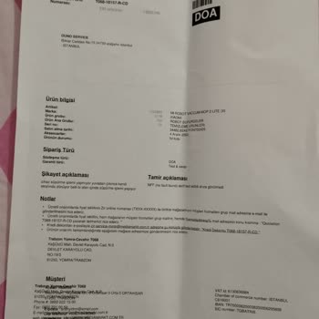 Xiaomi Firması Ürünün Soruna Çözüm Odaklı Çalışmıyor