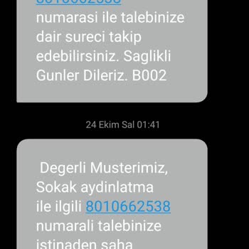 ADM Elektrik Dağıtım Yanmayan Sokak Lambası