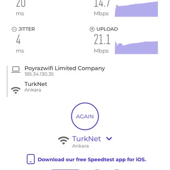 Poyraz WiFi İnternet Hizmeti Yeterli Hızı Karşılamıyor Ve Çözüm Bulunamıyor