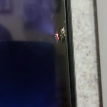 Vestel TV Ekranında Yanık!