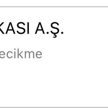 Ziraat Bankası'nın Bildirim Yapmaması