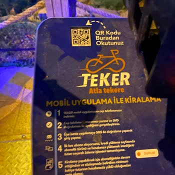 Teker - Akıllı Bisiklet Kiralama Sistemi Uygulaması Yetersizliği!