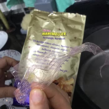 Ülker Paketin İçinden Plastik Poşet Parçası Çıktı.