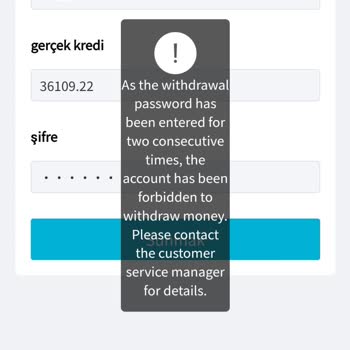 Amazon Bot Sitesine Yatırılan Parayı Çekememek