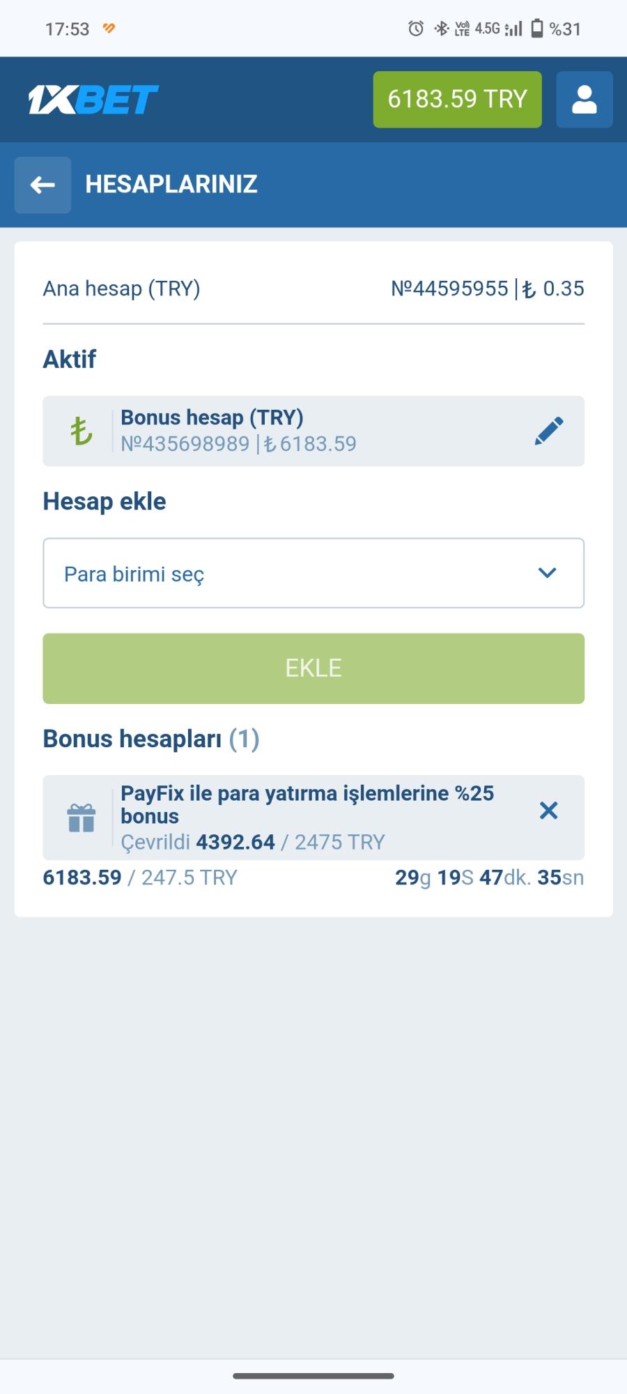 1xbet bonus