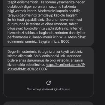 Millenicom 2 MB Hız İle İnternete Bağlanmaya Çalışıyoruz