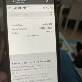 Vivense Elimize Geçmeyen Ürün