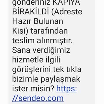 Sendeo Kargom Nerede? Kapıya Bırakıldığı İddia Ediliyor.