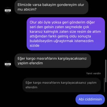 Kesten Butik (Instagram) Ayakkabı İpinin Farklı Olması