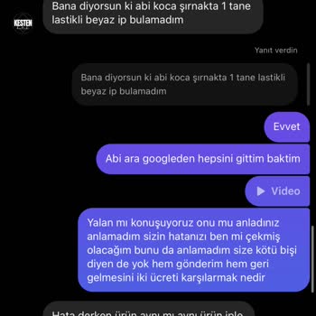 Kesten Butik (Instagram) Ayakkabı İpinin Farklı Olması