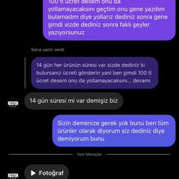 Kesten Butik (Instagram) Ayakkabı İpinin Farklı Olması